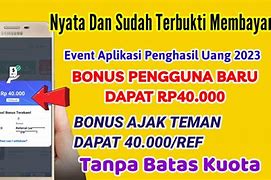 Apk Bonus Pengguna Baru