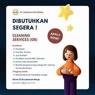 Loker Cleaning Service Jakarta Pusat Kota Jakarta Pusat Daerah Khusus Ibukota Jakarta