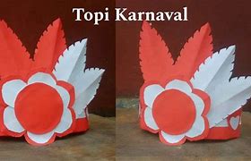 Membuat Topi Merah Putih Dari Kertas Karton